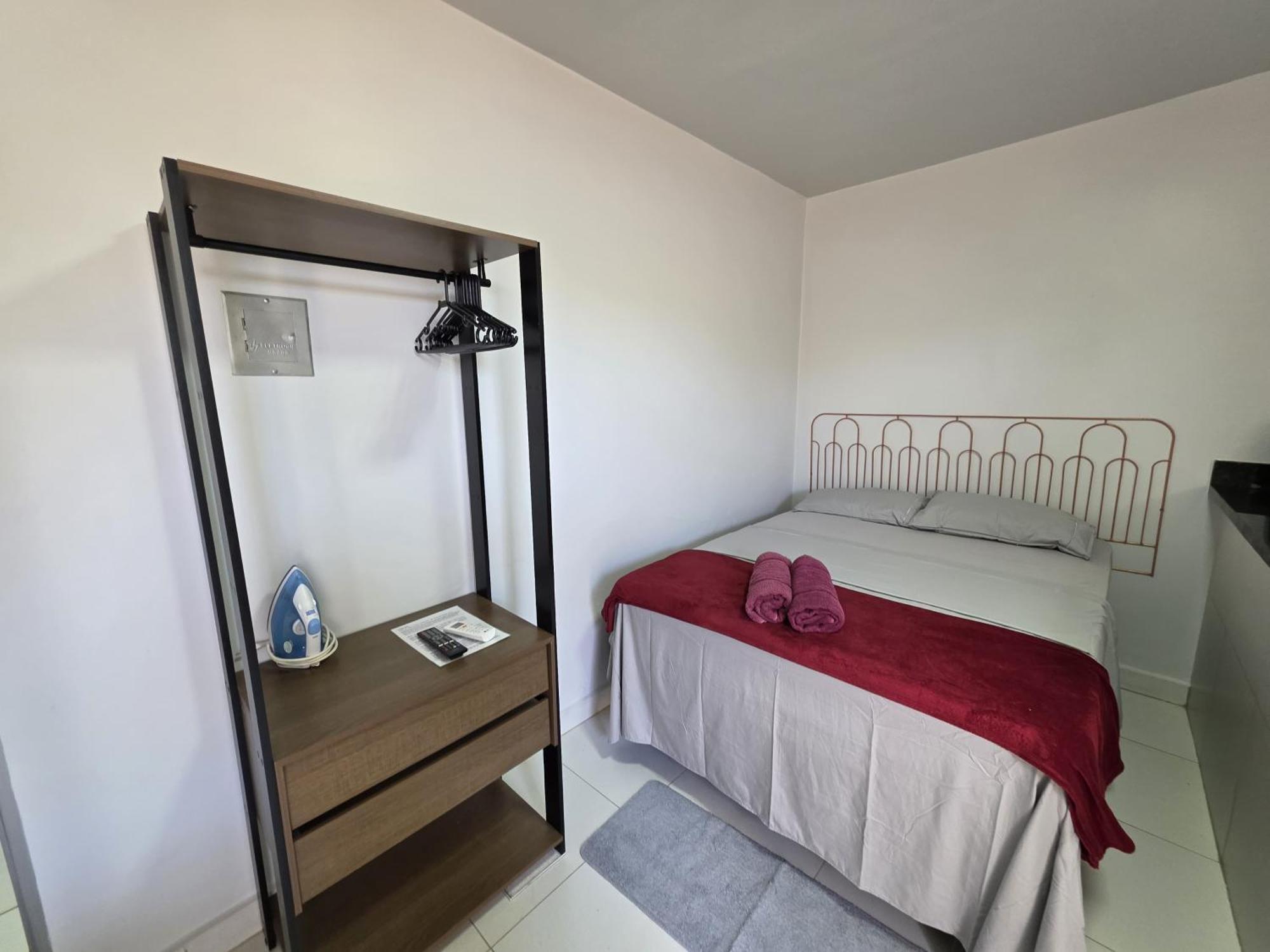 Suite1 Privativa Climatizada Mobiliada Com Garagem E Wi-fi *